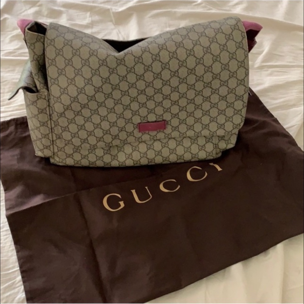 Gucci diaper bag